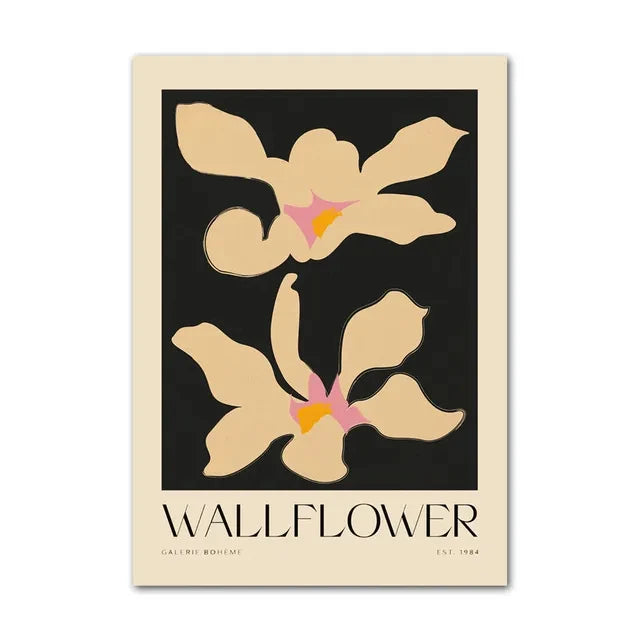 Abstract Minimalism Lemon Vase Geometric Wall Art Posters Prints Nordic Canvas Painting Wall Pictures for Living Home Decor