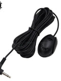 3M Car Microphone 3.5mm Wired - Noise Cancelling Handsfree Mic for Car Stereo Radio DVD Player, Paste Type Mini Audio Microphone