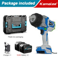 Clé électrique sans balais Kamolee 3/4 pouce 4100NM Clé à chocs Outil électrique pour batterie Makita 18v