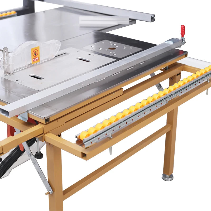 Multi-functional Push Table Saw Precision Guide Rail Folding Electric Panel Saw Kit with Cutting Saw Banding Machine Option Saw