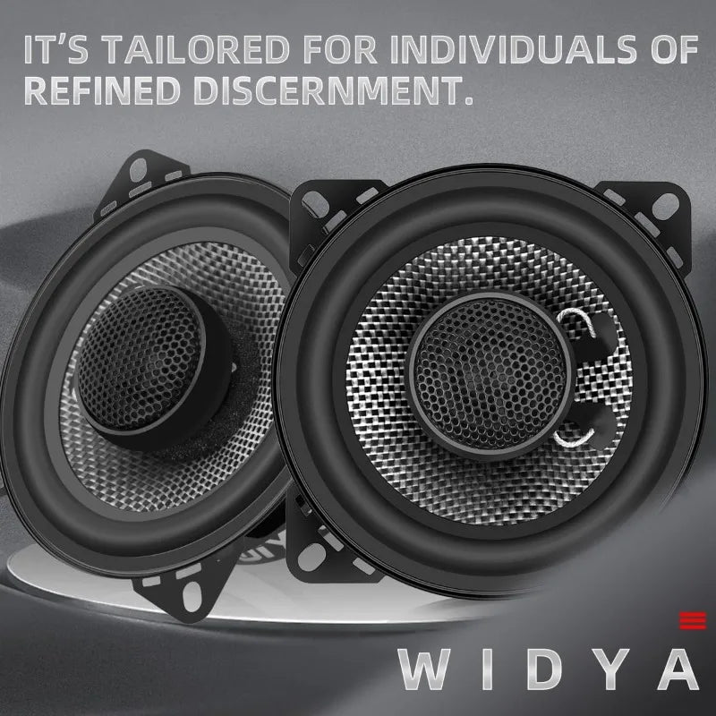 2pcs 4 Inch Car Coaxial Speaker 300W High Fidelity Audio For Surround Sound Professional High-End Auto Audio System Audio System