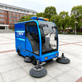 Electric Ride-On Road Sweeper Truck C0nTour DEY X5 3000W Self-Propelled New Vacuum Municipal Commercial Use