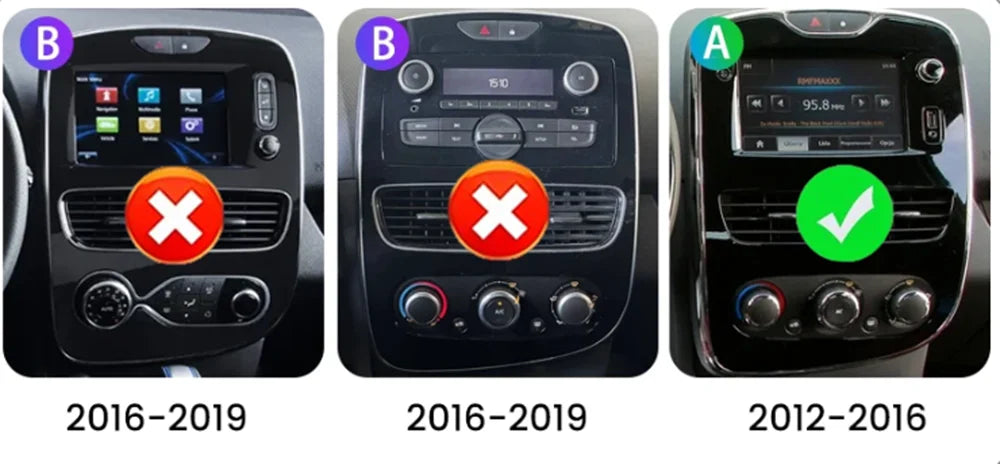 CarPlay Android Auto Car Radio for Renault Clio 4 2012-2017 GPS Intelligent Systems Stereo Multimedia Autoradio 7 inches