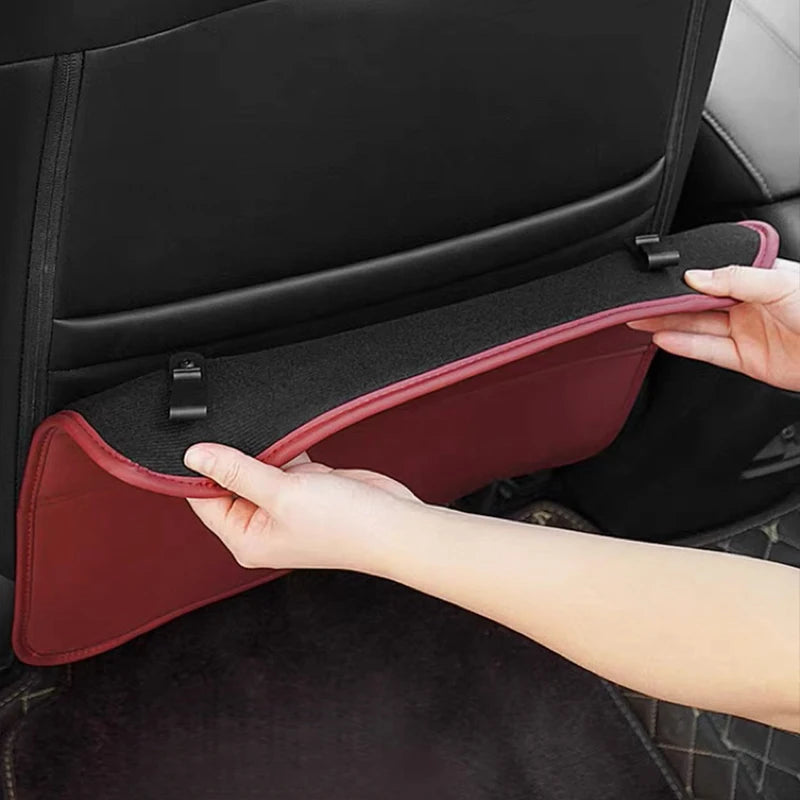 Leather Car Seat Protector Kids Anti-kick Pad Storage Bag For Audi Sline A3 A4 A5 A6 A7 A1 A2 A8 Q1 Q2 Q3 Q4 Q5 Q6 Q7 Q8 TT RS3