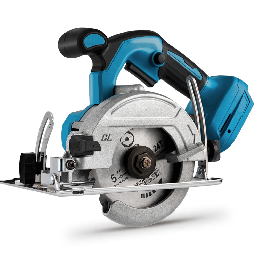 YOFIDRA 10800RPM 5/7 Inch Electric Circular Saw Handheld Multifunction Rechargeable Cutting Machine For Makita Battery Pin