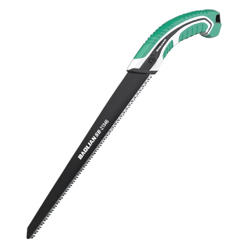 BAOLIAN SK5 High Hardness Steel Garden Logging Saw, Three Sided Grinding Teeth, PTFE Anti Rust Fast Cutting Saw