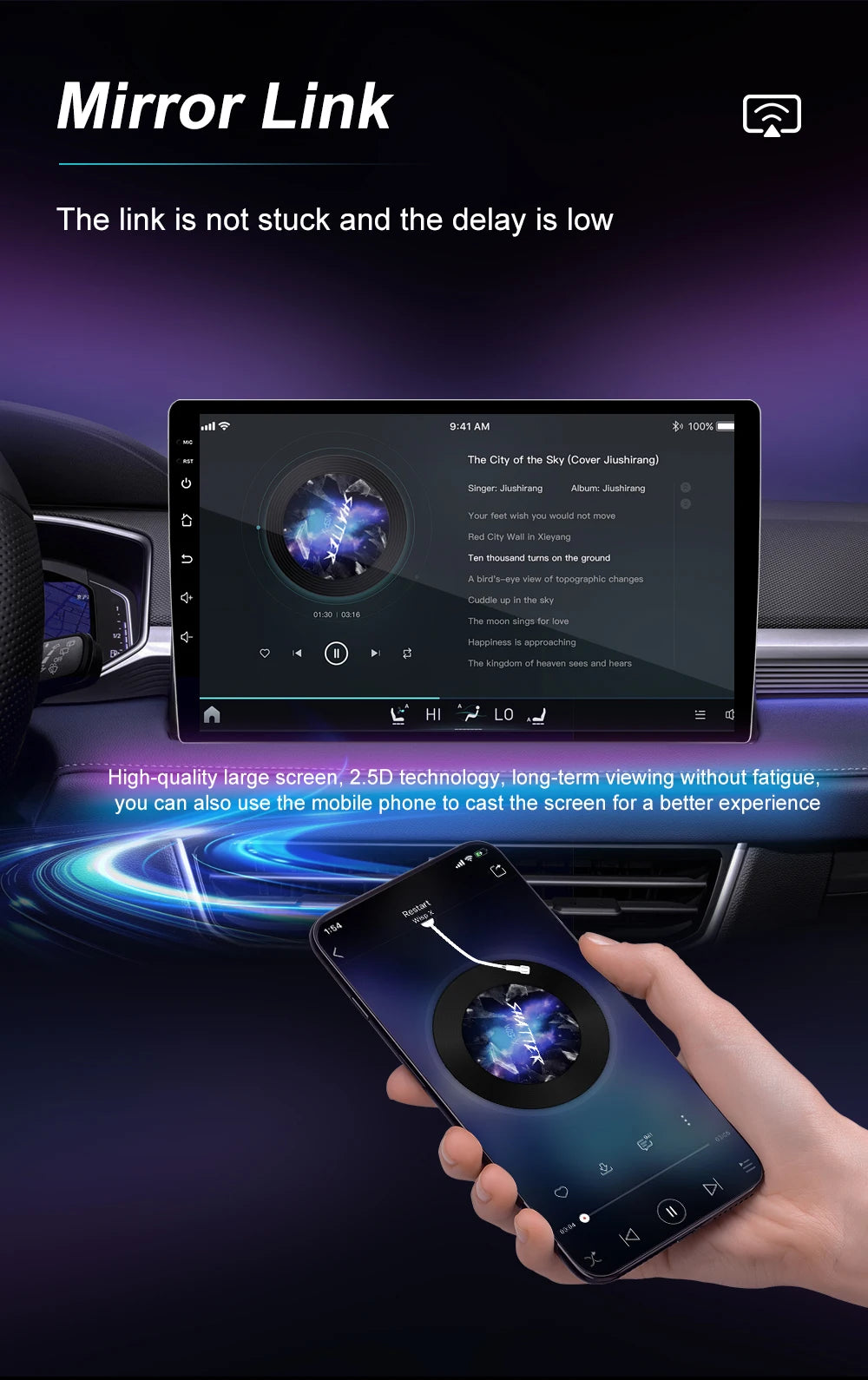 Android 15 Car Radio Stereo For Alfa Romeo MiTo 955 2008-2016 Auto Cireless Carplay GPS Navigation Multimedia Video Player 2Din