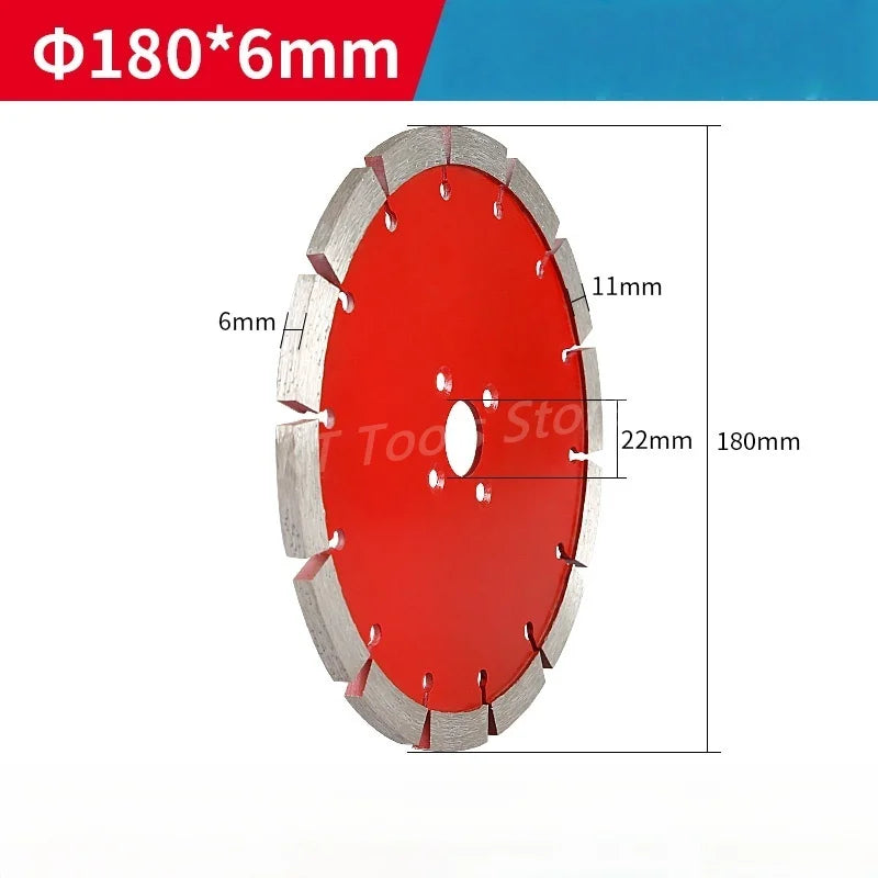 3-15MM Thickeness Diamond Saw Blade 90/110/150/180/200/230MM Carving Blade Stone Wall Slot Concrete Tile Metal Cutting Blade