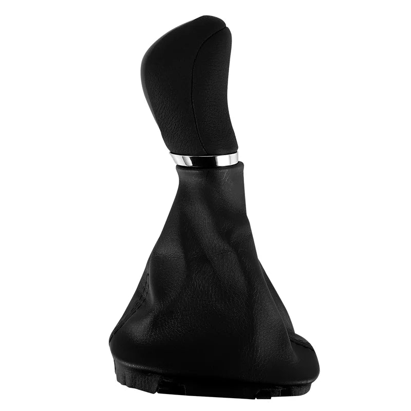Black Automatic Gear Shift Knob With Gaitor Boot For Mercedes Benz W203 W204 Auto Accessories
