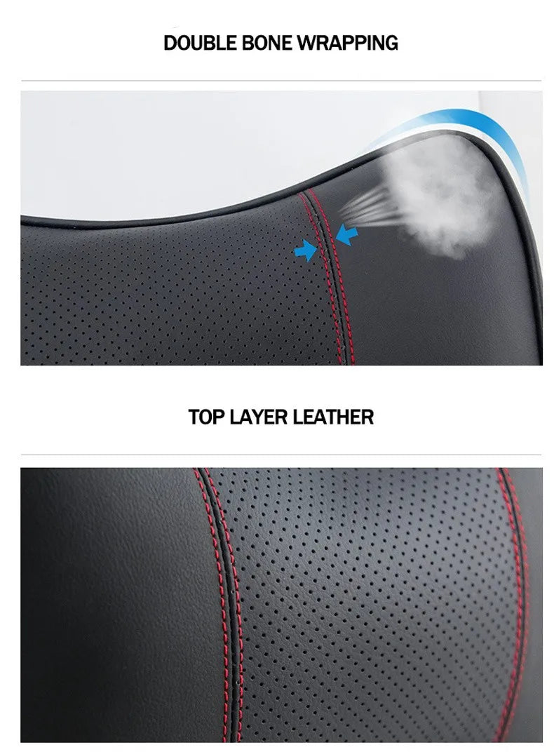 Car Seat Neck Pillow Headrest Rest Cushion Seat Belt Shoulder Pad For BMW M E39 E46 E90 E60 F10 F11 F20 F30 F34 M1 M2 M3 sticker