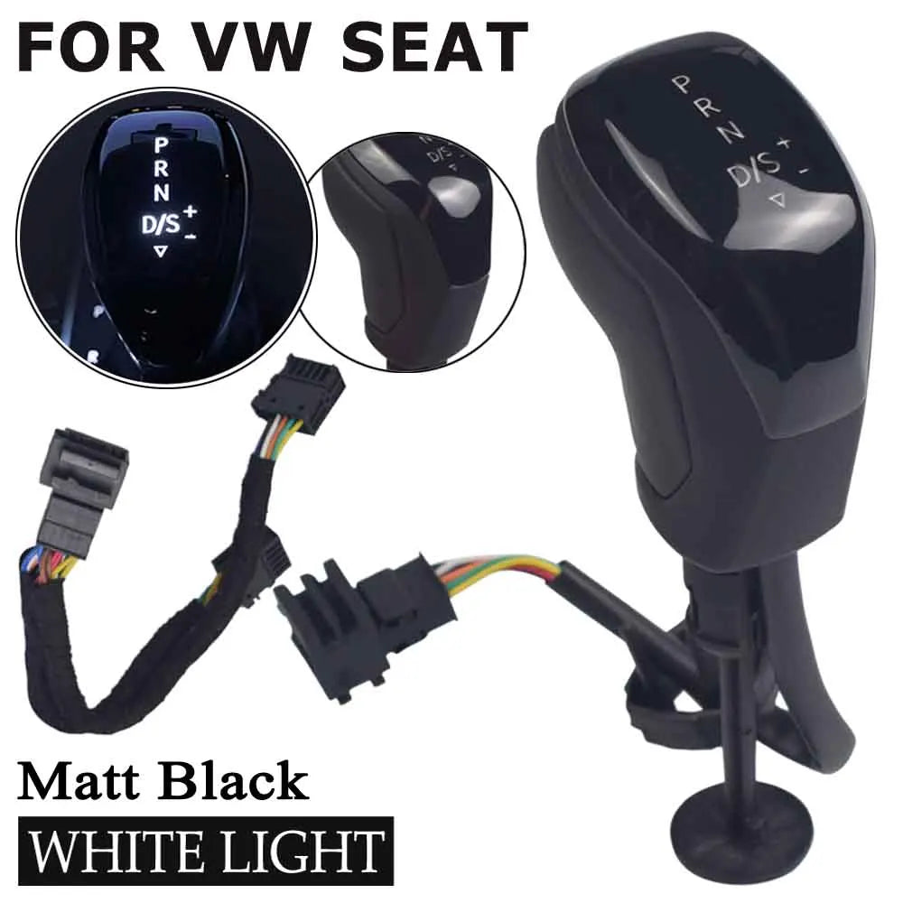 Automatic DSG Gear Shift Knob For VW Golf Mk6 Mk7 Passat B7 B8 Tiguan MK2 Touareg CC LED interior Synchronize electronic display