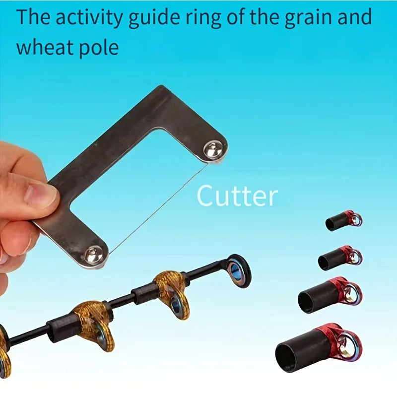 DIY Handcrafted Saw Multi-functional Mini Wire Saw Cutter, Wear-resistant and Rust-proof Woodworking Plastic Model Precision