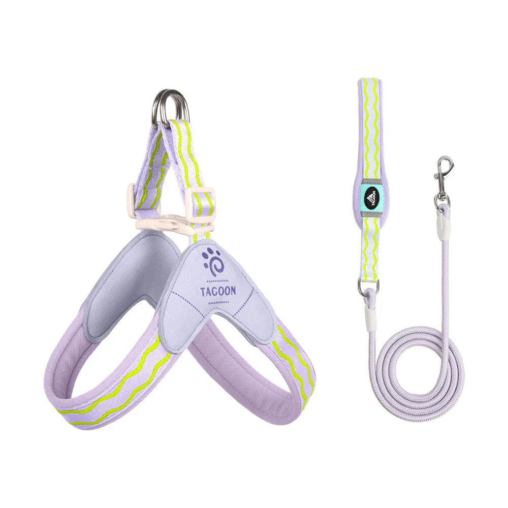 Spring Summer Cat Puppy Harness Wear Simple Mesh Breathable Outdoor Pet Dog Walking Supplies Chihuahua Corgi Saddle Chest Straps