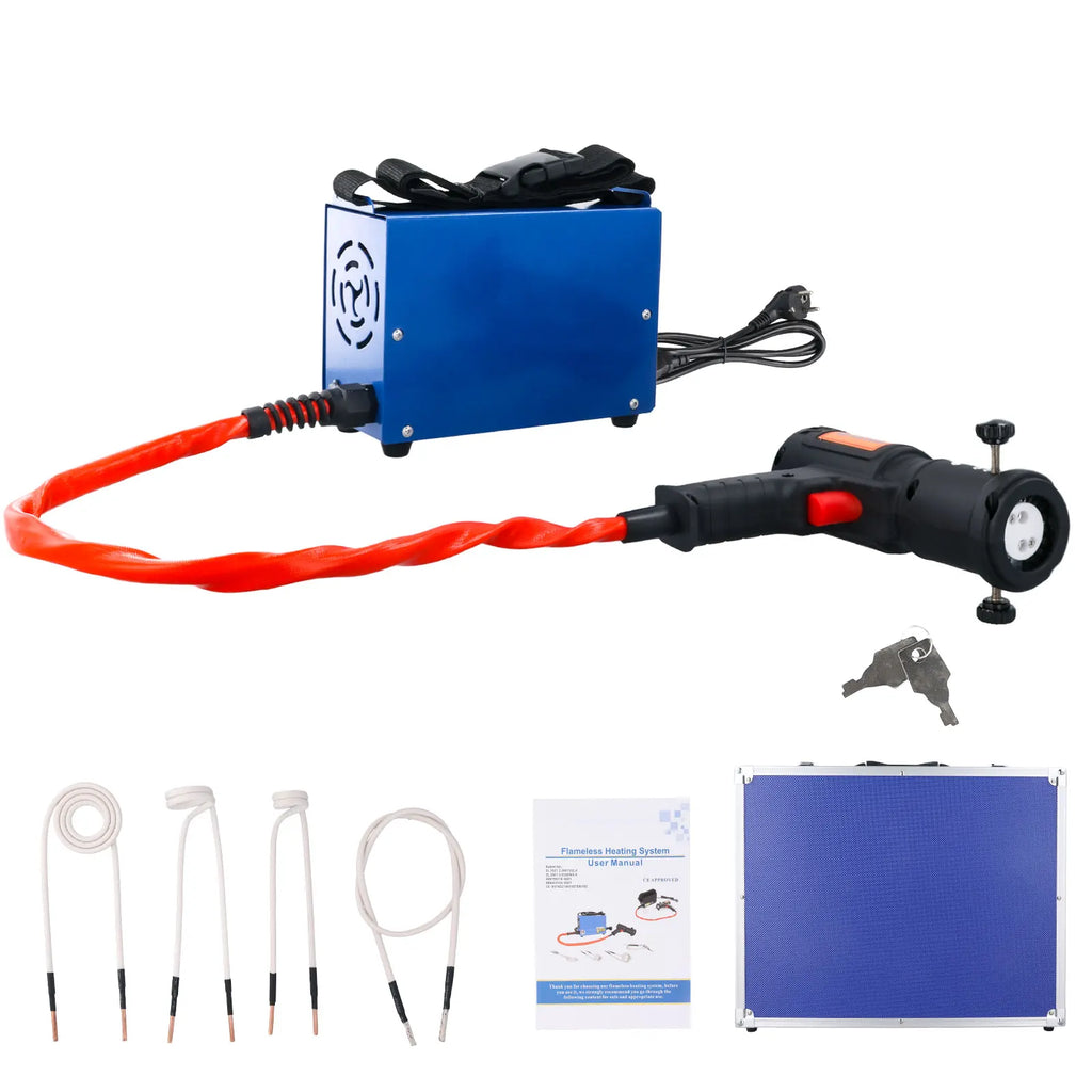 Podofo 1500W Magnetic Induction Heater Kit High Intensity Hand Held Magnetic Heater Bolt Remover Tool