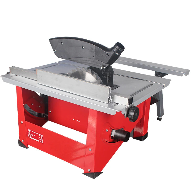 Sliding Woodworking Table Saw 210mm Wooden DIY Electric Saw, Circular Angle Adjusting Skew Recogniton Saw
