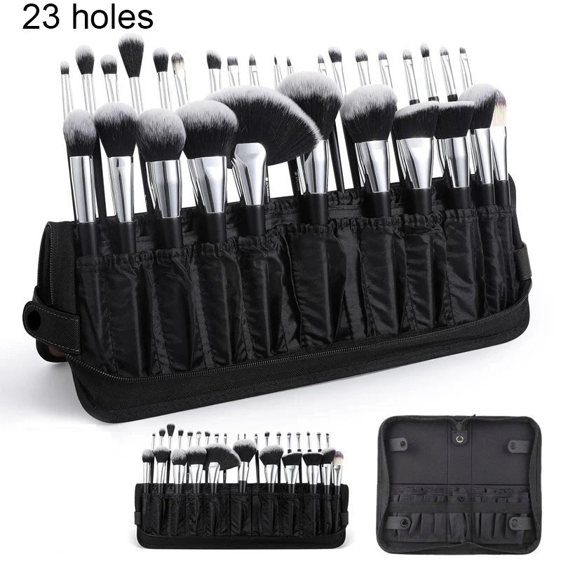 Multifunctional Makeup Brush Storage Bag Makeup Artist Cosmetic Case Handbag Portable Travel Cosmetic Organizer Bag Beauty Tools