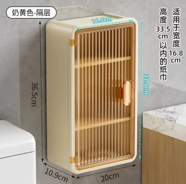Modern Wall Mounted Bathroom Cabinet white Waterproof Storage Organizer Shelf for Toilet Vanity Bathroom home Decor Furniture
