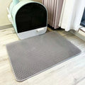 new 90X60CM Cat Litter Mat Waterproof Double Layer Pet Litter Box Mat Pet Toilet Cat Mat Nonslip Sand Cat Washable Mat Pet Clean