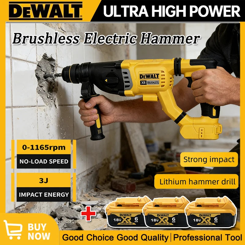 DeWalt Multifunctional Power Tools Cordless Brushless Angle Grinder Cutter Electric Wrench Polisher Air Pump Heat Gun for 18v