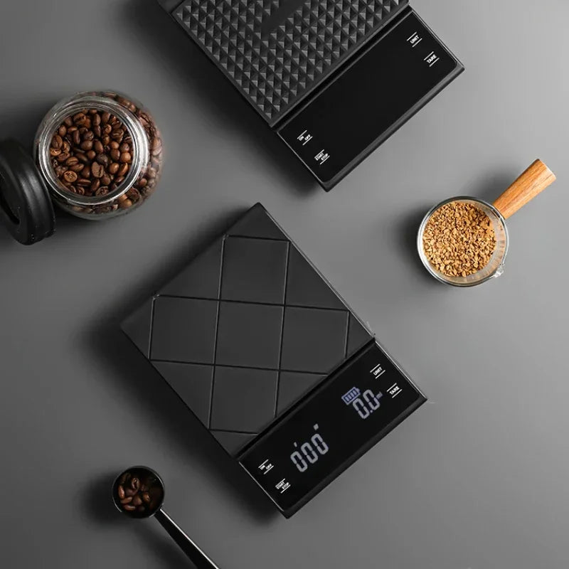 Balance de cuisine à chargement USB avec minuteur, balance numérique LED oz/lb/g, balance électronique domestique pour aliments
