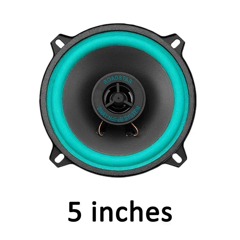4/5/6.5 Inch Car Speakers &Speaker protector Coaxial Subwoofer Automotive Audio HiFi Music Full Range Frequency Full  Car Audio