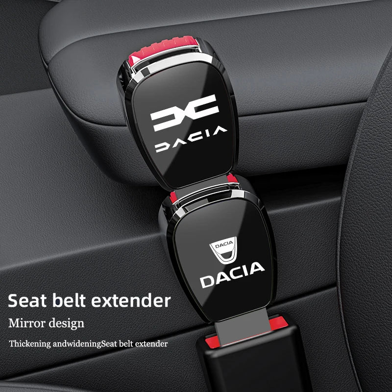 Car Seat Safety Lock Buckle Seatbelt Clip Extender For Dacia Duster Logan Sandero Stepway Dokker Lodgy MCV 2019 Spring Bigste