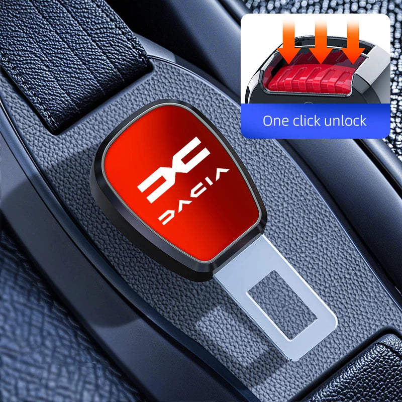 Car Seat Safety Lock Buckle Seatbelt Clip Extender For Dacia Duster Logan Sandero Stepway Dokker Lodgy MCV 2019 Spring Bigste