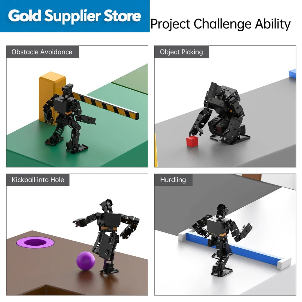 Professional ROS Humanoid Robot for Competition Teaching Kit Based on Raspberry Pi Athletic Robot Kit