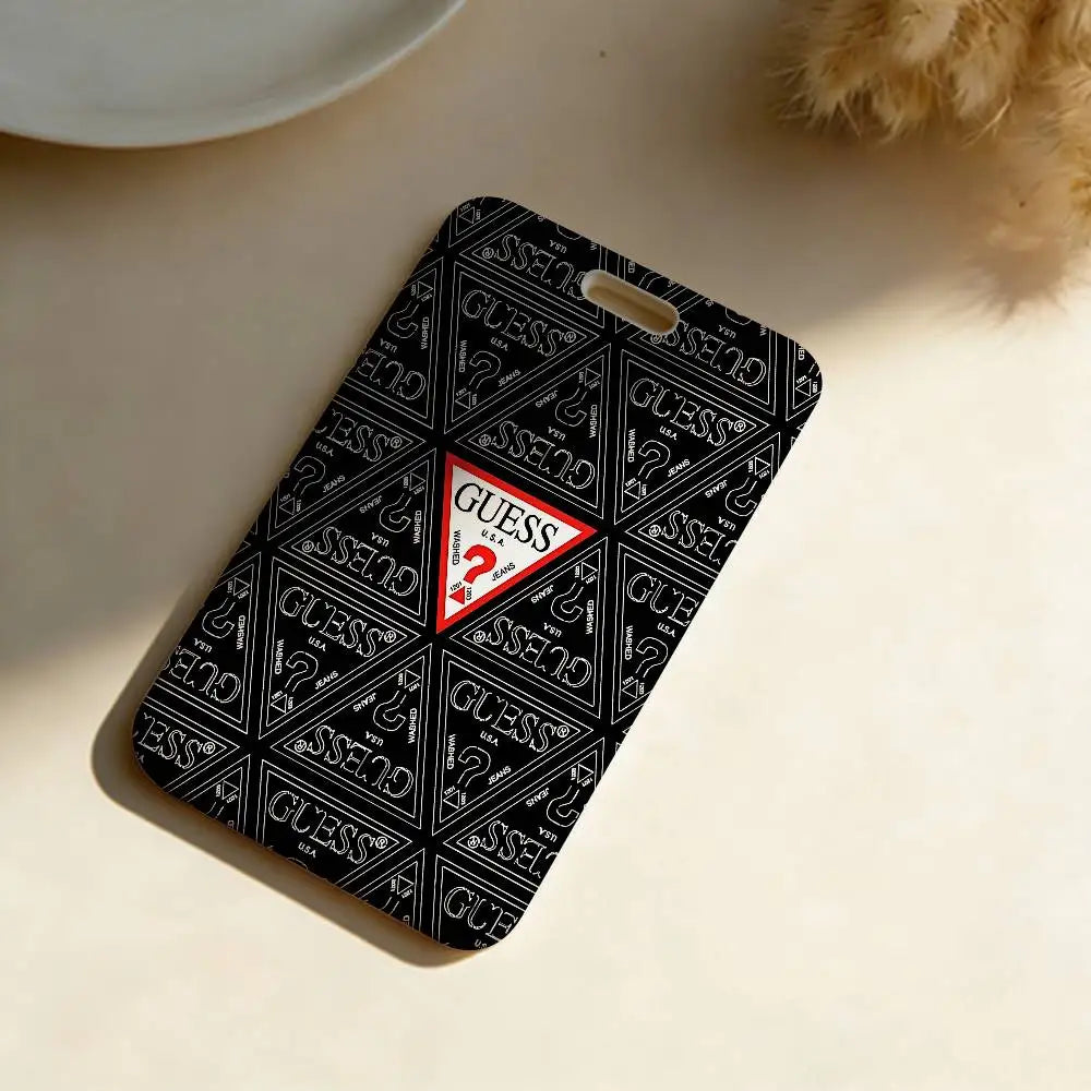 Fashion G-Guess-s Unisex Card Cover Women Lanyard Work ID Card Holder Business Work Card ID Badge Holder Bags Case