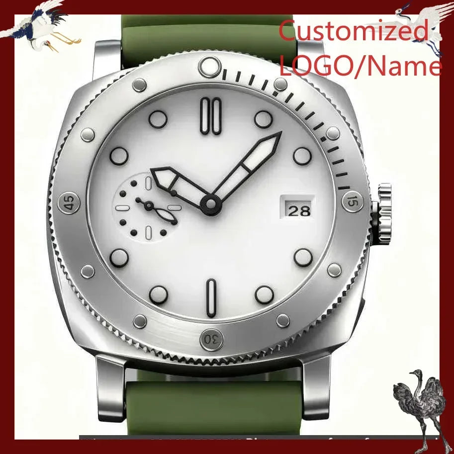 A186. Store Customized Watches 46mm men's watch, made of 904L steel, automatic movement