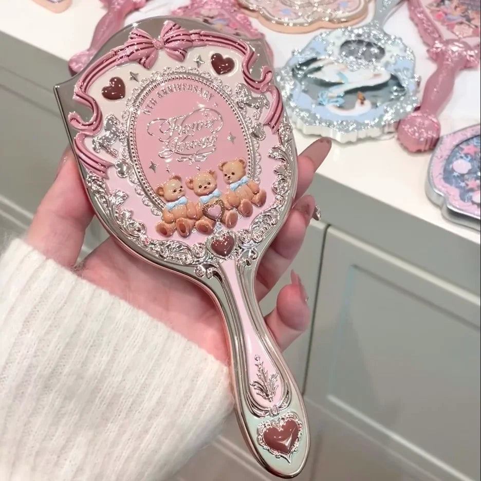 Flower Knows 9th Anniversary Brushes Paddle Hair Brushes Air Cushion Hair Comb 17*8cm Flowerknows Brush Holder