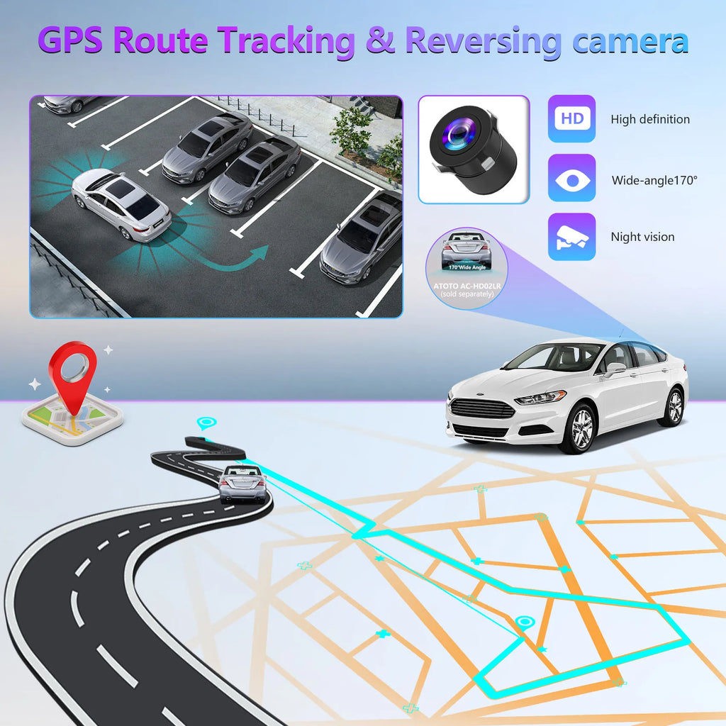 For Ford Expedition 2007-2013 12.1Inch Car Stereo Wireless CarPlay Android Auto Built In GPS Navigation Bluetooth 4G WiFi Mirror