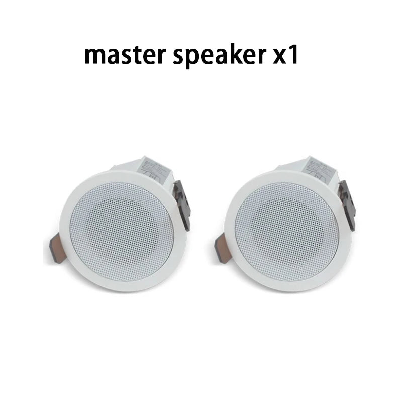 BS005D Mini 8ohm High Quality Professional  Surround Sound Bluetooth  LoudSpeakers  Smart Home System Speakers Ceiling Speaker