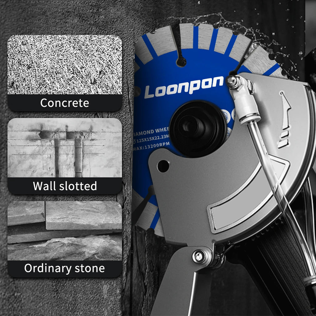 125mm Diamond Saw Blade Dry Cutting Disc for Marble Concrete Porcelain Tile Granite Quartz Stone concrete cutting discs Diamond