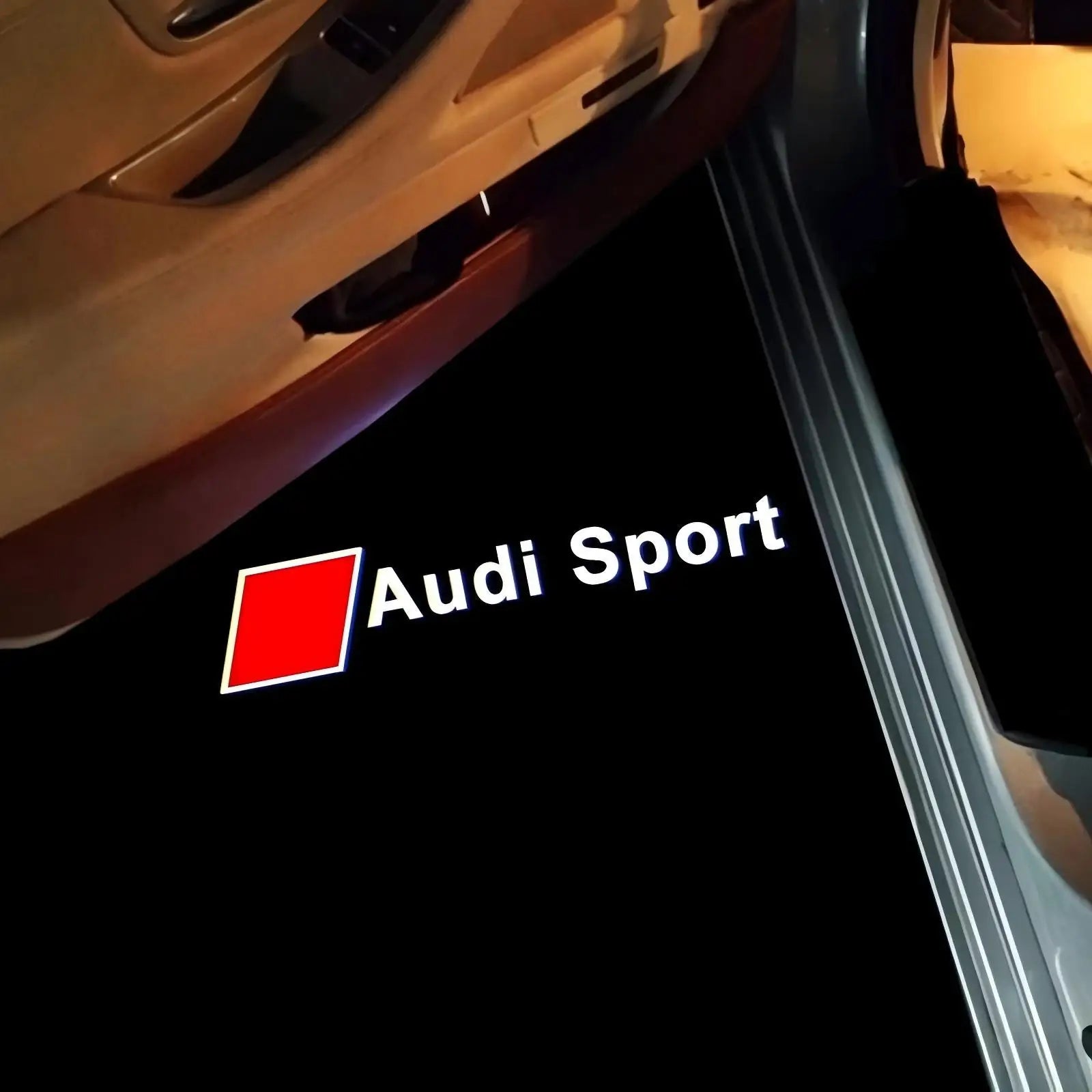 HD Car Door Welcome Light Led Projector Lamp For Audi A3 A4 B8 8P 8V A6 C7 A5 Q5 B7 B6 B9 SLINE QUTTRO RS SQ5 Q3 Q7 S3 S4 S5 Q5