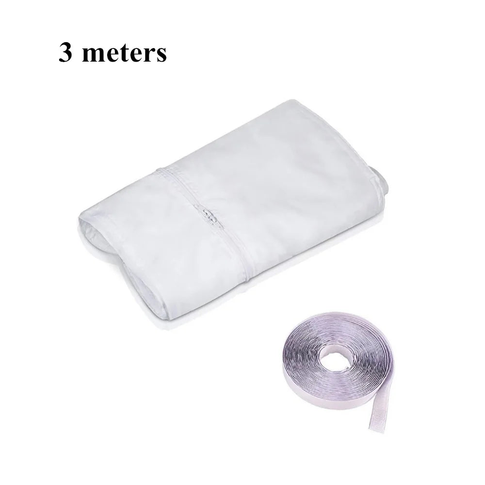 Universal Air Lock Window Seal Cloth Plate 3 4 5m Hot Airs Stop Conditioner Outlet Window Sealing Kit for Mobile Air Conditioner