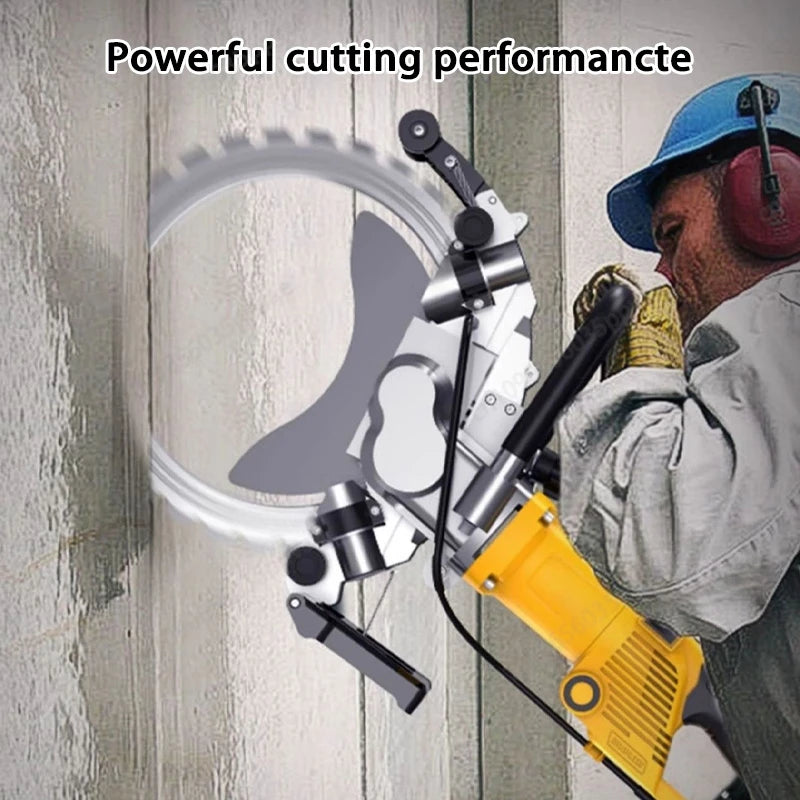 5000W High Power Ring Saw High Frequency Concrete Wall Cutting Machine Can Cut 29-39cm Multi-function Wall Cutting Machine