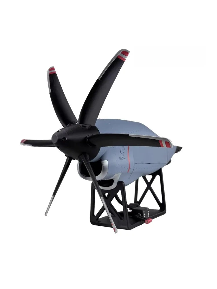 ‌C130 Aircraft Turboprop Engine Model Turbofan Engine Model Can Be Adjust Speed Desktop Ornament Toys Gift