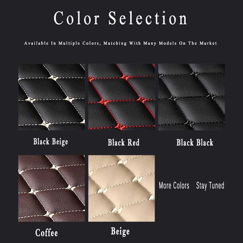 Car Floor Mats Trunk Carpets For Peugeot 2008 2020 2021 2022 2023 2024 2025 Foot Pads Accessories Interior Waterproof Automobile