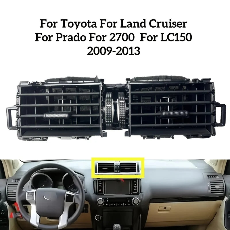 Car A/C Air Conditioner Vents | For Toyota Land Cruiser Prado 2700 LC150 2009-2013 - Japanese Series, Without Battery