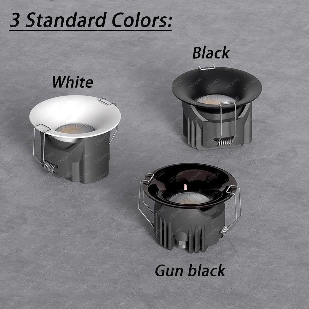 Recessed LED Downlight Waterproof IP65 Ceiling Light Modern Kitchen Bathroom Ceiling Lamps Spotlight Home Lighting Decor