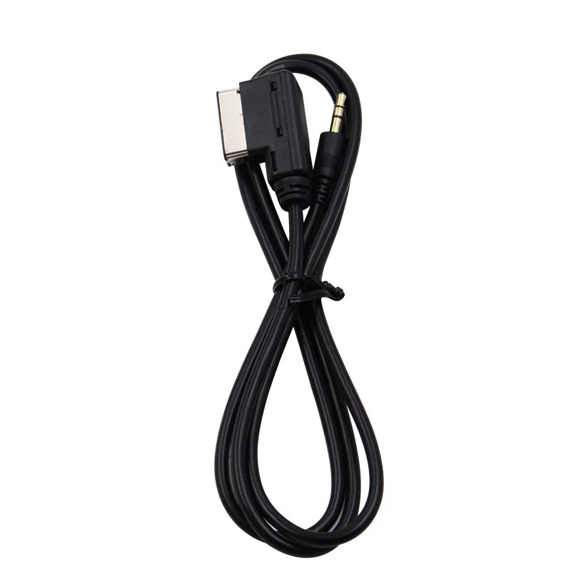 Music Interface AMI MMI to 3.5mm Audio AUX MP3 Adapter Cable For VW For AUDI A3 A4 A5 A6 A8 Q3 Q5 Q7 for MP3 player to AMI/MMI