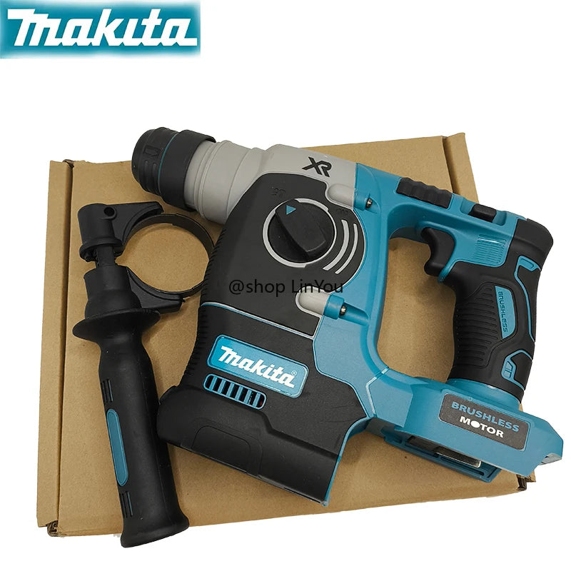 Makita 273 Electric Cordless Brushless Hammer Drill Rechargeable Rotary Hammer Drilling and Chiseling High torque power Tool