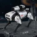 Alloy Mechanical Wolf Technology Machine Model Toy Intelligent Walking Sound Light Touch Sensing Robot Toys for Boys Presents