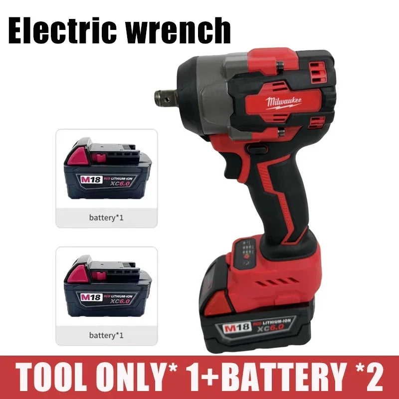 Milwaukee Cordless Electric Wrench Trimmer Screwdriver Electric soldering iron angle grinder Electric Impact Hammer Drill