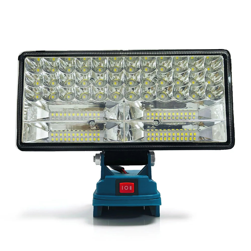 LED Work Light 3/4/8Inch For Makita 14.4V 18V Li-ion Battery Lamp With USB Outdoor Flashlight Lantern Camping Emergency Light