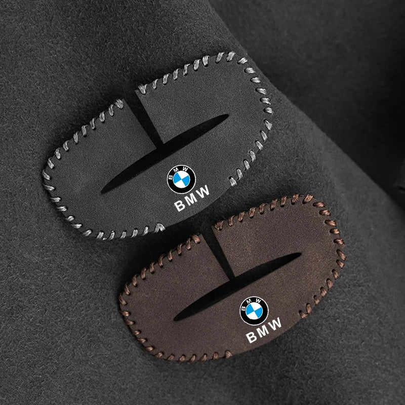2pcs Car Seat Belt Cover Clip Anti-scratch Buckle Protective Cover For BMW X3 X5 M5 M3 E46 E90 E60 F10 E39 F30 E36 G30 E87 E70