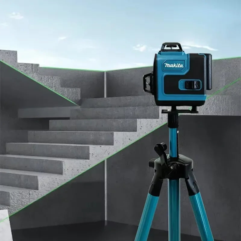 Makita 3D-4D 16-Line High Precision 360° Horizontal Vertical Green Laser Horizontal Wall-Mounted Portable Power Tools