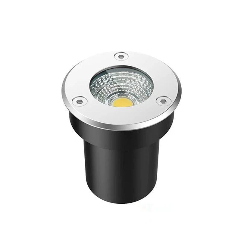 6PCS Outdoor Garden Lighting IP67 Waterproof LED Underground Light 5W10W15W Buried Light Garden Landscape Light 110V220V 12V