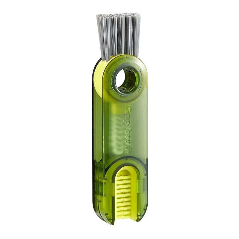 3-in-1 Cup Brush Multi-Functional U-Shape Cup Mouth Cleaning Brush Bottle and Mug Cleaner Household Kitchen Cleaning Tool